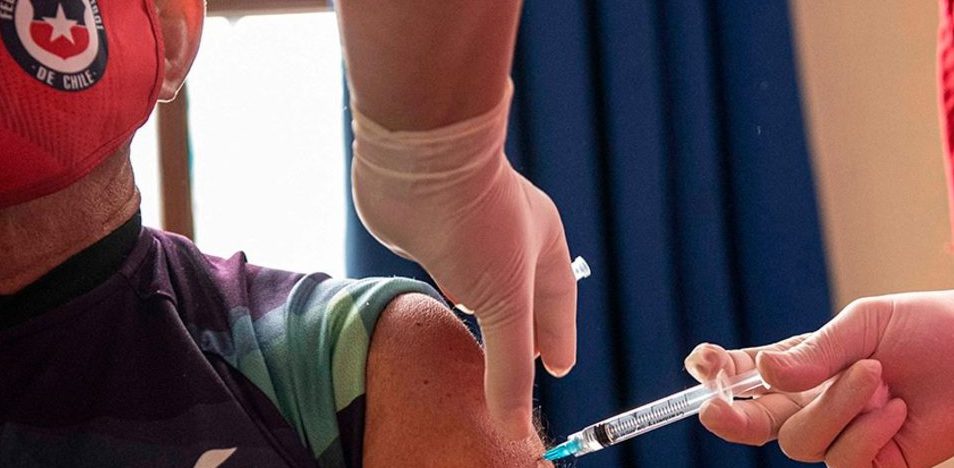 Chile llleva la delantera en materia de vacunaciones en la región. Fuente Télam